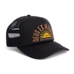 CASQUETTE DEUS SUNFLARE TRUCKER NOIR