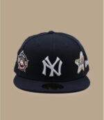 Casquette New Era 59 Fifty Cooperstown NY Multi Patch