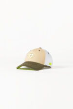 Casquette Gertrude Kaki/Yellow - Une Fusion Tendance de Couleurs Élégantes