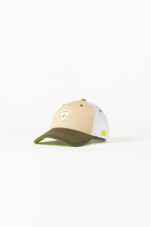 Casquette Gertrude Kaki/Yellow - Une Fusion Tendance de Couleurs Élégantes