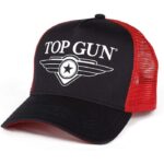 Casquette Top Gun Rouge Noire