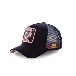 Casquette Dragon Ball Buu : Le style noir et rose à la mode