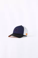 Casquette Gertrude Navy/Orange : L'Éclat du Style Sportif