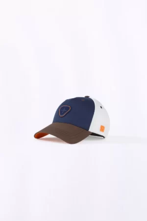 Casquette Gertrude Nuit/Marron : L'Élégance dans la Sobriété
