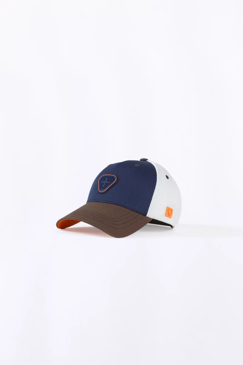 Casquette Gertrude Nuit/Marron : L'Élégance dans la Sobriété