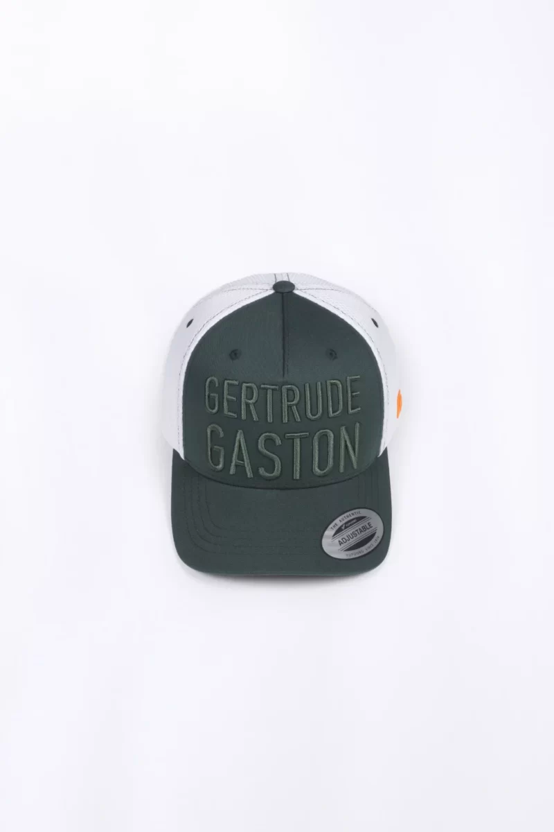 Découvrez la Casquette Gertrude Gaston Vert Sombre