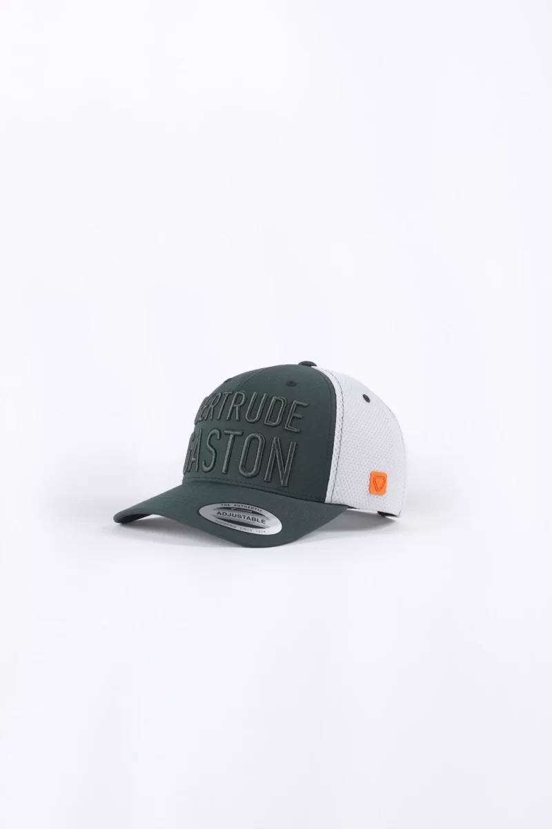 Découvrez la Casquette Gertrude Gaston Vert Sombre